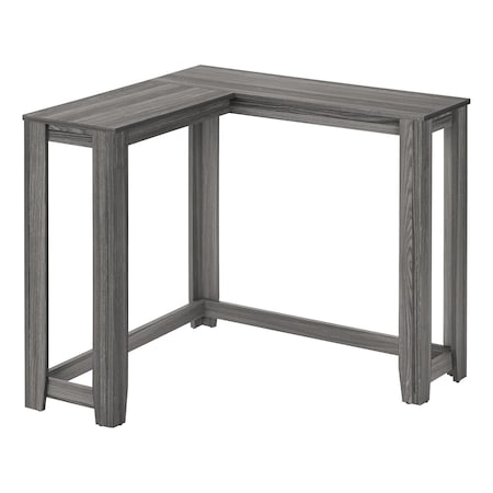 Monarch Specialties Accent Table, Console, Entryway, Narrow, Corner, Living Room, Bedroom, Grey Laminate, Contemporary I 3658